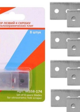 Скребок для склокерамічних плит: як користуватися кухонним скребком для чищення варильної панелі зі склокераміки? Як вибрати скребок-ніж?