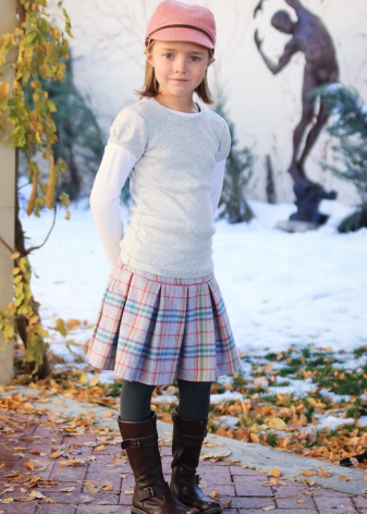 Спідниця сонце для дівчинки: як зшити, на гумці, викрійки, з чим носити