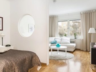 Спальні-вітальні 19-20 кв. м (66 фото): особливості дизайну інтер’єру, варіанти зонування однієї кімнати