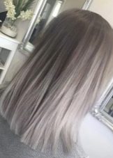 Сріблястий колір волосся (46 фото): як домогтися срібного відтінку? Тонкощі фарбування і модні тенденції