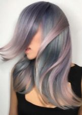 Сріблястий колір волосся (46 фото): як домогтися срібного відтінку? Тонкощі фарбування і модні тенденції