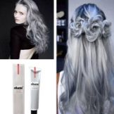 Сріблястий колір волосся (46 фото): як домогтися срібного відтінку? Тонкощі фарбування і модні тенденції