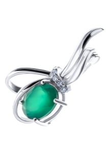 Срібні брошки (90 фото): моделі з натуральними каменями, з сапфіром, бурштином, перлами і хризопразом з срібла