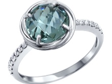 Срібні кільця з камінням (116 фото): жіночі моделі з місячним і чорним каменем в сріблі