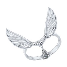 Срібне кільце з фианитом (69 фото): моделі з чорними та зеленими фіанітами з срібла, аметистом і кільце-доріжка з емаллю