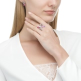 Срібне кільце з фианитом (69 фото): моделі з чорними та зеленими фіанітами з срібла, аметистом і кільце-доріжка з емаллю