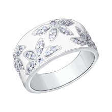 Срібне кільце з фианитом (69 фото): моделі з чорними та зеленими фіанітами з срібла, аметистом і кільце-доріжка з емаллю