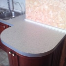 Стільниці з ДСП для кухні (39 фото): ламіновані вироби товщиною 28-38 мм, розміри кухонних стільниць з ЛДСП. Що таке постформінг?