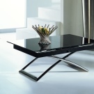 Стіл-трансформер для вітальні (62 фото): розкладні обідні круглі столи і розсувні столи-тумби, складні столи-консолі і інші моделі в зал