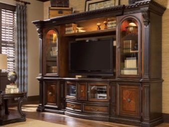 Стінки під телевізор у вітальню (62 фото): вибираємо стінки під ТВ в сучасному і іншому стилі. Моделі з гіпсокартону під великий телевізор в залі й інші варіанти