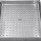 Сталеві душові піддони: емальовані піддони 800х800 мм, 70х70, 90х90 і 90х100 см, глибокі квадратні піддони із сталі і інші