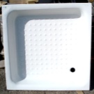 Сталеві душові піддони: емальовані піддони 800х800 мм, 70х70, 90х90 і 90х100 см, глибокі квадратні піддони із сталі і інші