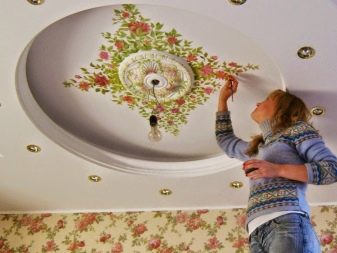 Стелі з гіпсокартону на кухні (75 фото): дворівневі підвісні гіпсокартонні стелі в дизайні кухні, варіанти фігур на стелі