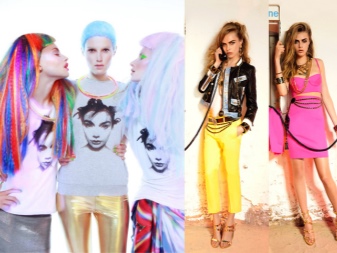 Стиль 90-х років в одязі (61 фото): жіноча мода 90-х, образи жінки для вечірки в стилі епохи