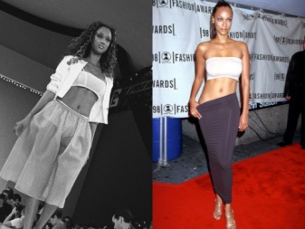 Стиль 90-х років в одязі (61 фото): жіноча мода 90-х, образи жінки для вечірки в стилі епохи