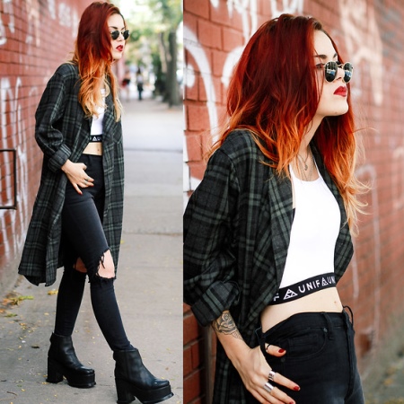 Стиль Панк в одязі (фото 51): кіберпанк і пост-панк для дівчат, історія стилю і модні образи