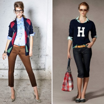 Стиль Преппи (79 фото): варіанти одягу для дівчат в стилі education stoker гламур