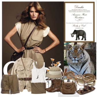 Стиль Сафарі в одязі (67 фото): характерні риси у жіночому одязі і створення стильних луків