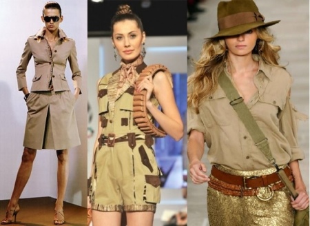 Стиль Сафарі в одязі (67 фото): характерні риси у жіночому одязі і створення стильних луків