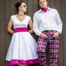 Стиляги: актуальний стиль в одязі (73 фото): як одягтися на тематичну вечірку, вбрання для жінок та дівчат стиляг