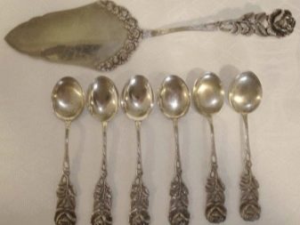 Столове срібло: проби радянських антикварних та зарубіжних срібних приладів, старовинне і сучасне срібло