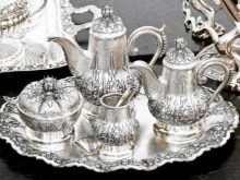 Столове срібло: проби радянських антикварних та зарубіжних срібних приладів, старовинне і сучасне срібло