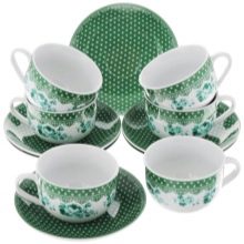 Столовий сервіз (33 фото): обідній, чайний сервіз та інші види. Елітна красива біла посуд з порцеляни і набори для посудомийної машини