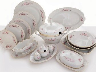 Столовий сервіз на 12 персон: огляд обідніх наборів посуду виробництва Чехії, Німеччини та інших. Особливості чайних наборів з фарфору