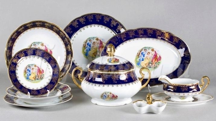 Столовий сервіз на 6 персон: як вибрати обідній набір посуду від Luminarc та інших виробників? Тарілки з порцеляни з Чехії, Німеччини та Японії