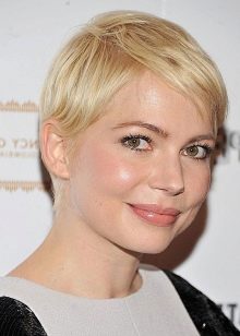 Стрижка «піксі» для круглого особи (42 фото): коротка зачіска «боб» на тонкі волосся, варіанти-2020 на середню довжину