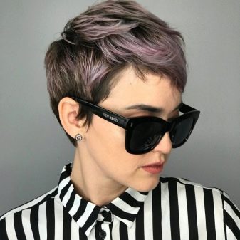 Стрижка пікс з чубчиком (47 фото): зачіска з довгою і подовженою набік чубом на короткі волосся, стрижка з косою чубчиком і поголеними скронями на волосся середньої довжини й інші варіанти