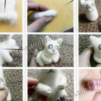 Сухе валяння (34 фото): техніка фильцевания з вовни, валяння на трикотажі і інші варіанти. Вибір машинки