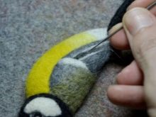 Сухе валяння (34 фото): техніка фильцевания з вовни, валяння на трикотажі і інші варіанти. Вибір машинки