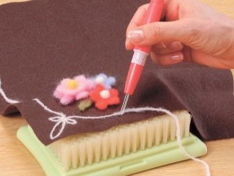 Сухе валяння (34 фото): техніка фильцевания з вовни, валяння на трикотажі і інші варіанти. Вибір машинки