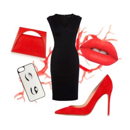 Сукня під червоні туфлі (63 фото): червона сукня з червоними туфлями, які туфлі підійдуть до червоного плаття, які кольори краще поєднуються