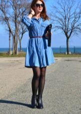 Сукня з ботильйонами (54 фото): як вибрати ботильйони під сукню, можна їх носити з короткими фасонами і з вечірніми сукнями