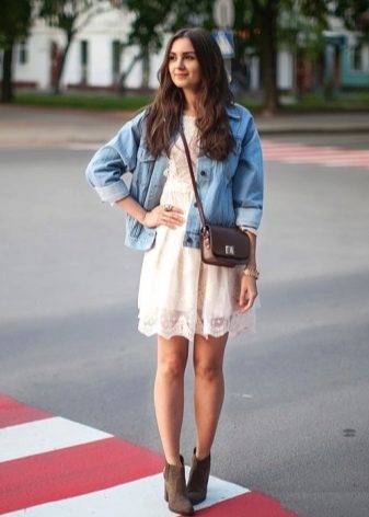 Сукня з ботильйонами (54 фото): як вибрати ботильйони під сукню, можна їх носити з короткими фасонами і з вечірніми сукнями