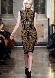 Сукня з ботильйонами (54 фото): як вибрати ботильйони під сукню, можна їх носити з короткими фасонами і з вечірніми сукнями