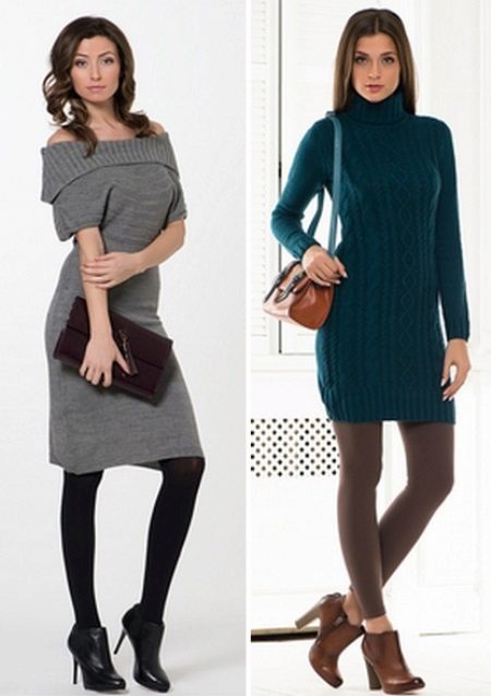 Сукня з ботильйонами (54 фото): як вибрати ботильйони під сукню, можна їх носити з короткими фасонами і з вечірніми сукнями