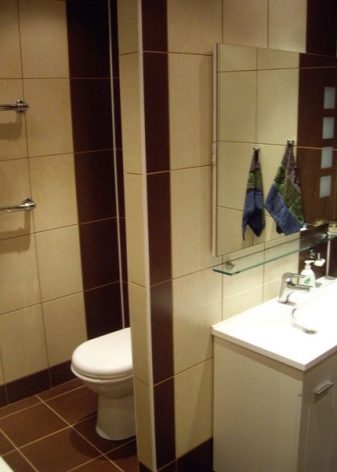 Суміщений санвузол в «хрущовці» (75 фото): дизайн маленької ванни, поєднаної з туалетом. Яких розмірів бувають кімнати? Ідеї оформлення інтер’єру санвузли з пральною машиною