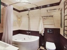 Суміщений санвузол в «хрущовці» (75 фото): дизайн маленької ванни, поєднаної з туалетом. Яких розмірів бувають кімнати? Ідеї оформлення інтер’єру санвузли з пральною машиною