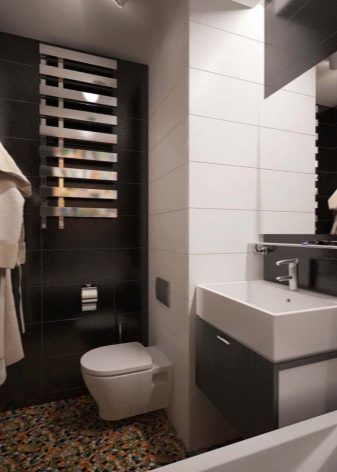 Суміщений санвузол в «хрущовці» (75 фото): дизайн маленької ванни, поєднаної з туалетом. Яких розмірів бувають кімнати? Ідеї оформлення інтер’єру санвузли з пральною машиною