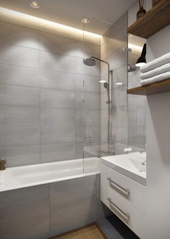 Суміщений санвузол в «хрущовці» (75 фото): дизайн маленької ванни, поєднаної з туалетом. Яких розмірів бувають кімнати? Ідеї оформлення інтер’єру санвузли з пральною машиною