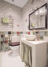 Суміщений санвузол в «хрущовці» (75 фото): дизайн маленької ванни, поєднаної з туалетом. Яких розмірів бувають кімнати? Ідеї оформлення інтер’єру санвузли з пральною машиною