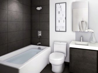 Суміщений санвузол в «хрущовці» (75 фото): дизайн маленької ванни, поєднаної з туалетом. Яких розмірів бувають кімнати? Ідеї оформлення інтер’єру санвузли з пральною машиною