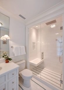 Суміщений санвузол в «хрущовці» (75 фото): дизайн маленької ванни, поєднаної з туалетом. Яких розмірів бувають кімнати? Ідеї оформлення інтер’єру санвузли з пральною машиною