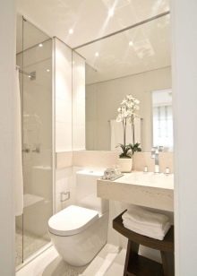 Суміщений санвузол в «хрущовці» (75 фото): дизайн маленької ванни, поєднаної з туалетом. Яких розмірів бувають кімнати? Ідеї оформлення інтер’єру санвузли з пральною машиною