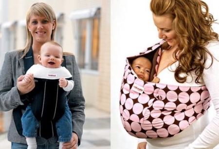 Сумка-кенгуру (67 фото): моделі для новонародженої дитини і малюків Chicco