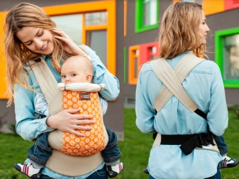 Сумка-кенгуру (67 фото): моделі для новонародженої дитини і малюків Chicco