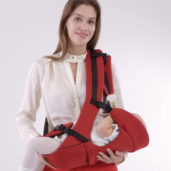 Сумка-кенгуру (67 фото): моделі для новонародженої дитини і малюків Chicco